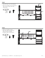 Preview for 5 page of RightAngle R-Style Custom C Leg Base with Side Stationary Pedestal Assembly Instructions