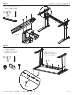 Preview for 3 page of RightAngle R-Style Screw Height Adjustable Assembly Instructions