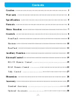 Preview for 2 page of Righton RBM-2401D User Manual