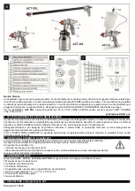 Preview for 2 page of RIGO HVLP PRO ACT Use And Maintenance Manual