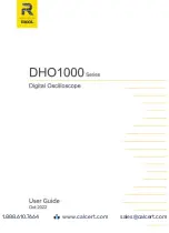 Preview for 1 page of Rigol DHO1000 Series User Manual