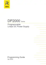 Rigol DP2000 Series Programming Manual preview