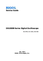 Rigol DS1074B Service Manual preview