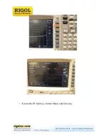 Предварительный просмотр 3 страницы Rigol DSA1000 Series Troubleshooting