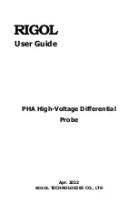 Rigol PHA2150 User Manual preview