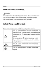 Preview for 4 page of Rigol PHA2150 User Manual