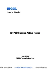 Preview for 1 page of Rigol PR7150 User Manual