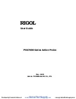 Rigol PVA7000 Series User Manual preview