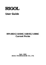 Rigol RP1003C User Manual preview