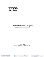 Rigol RSA Series User Manual preview