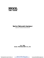 Preview for 1 page of Rigol RSA3000-VNA User Manual