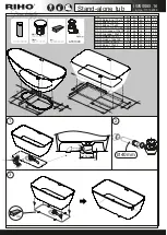 Preview for 1 page of RIHO BS05 Barcelona 170x70 Manual