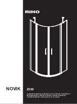RIHO NOVIK Z309 Installation Manual preview