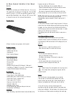 Preview for 1 page of Rii Mini i7 Installation & User Manual