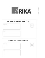 Предварительный просмотр 20 страницы RIKA Cult Plus Instruction Manual