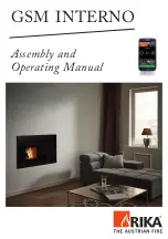 Предварительный просмотр 22 страницы RIKA GSM INTERNO Assembly And Operating Manual