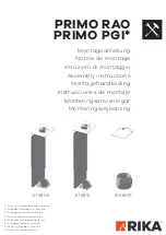 RIKA PRIMO RAO 6 KW Assembly Instructions Manual предпросмотр