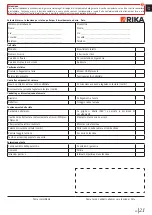 Предварительный просмотр 21 страницы RIKA TOPOII Operating Manual