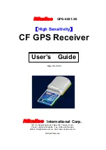 Rikaline CF GPS Receiver User Manual preview