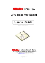 Preview for 1 page of Rikaline GPS-24 User Manual