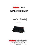 Rikaline GPS-300 User Manual preview