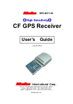 Rikaline GPS-6021-X6 User Manual preview