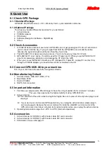 Preview for 3 page of Rikaline GPS-6021-X6 User Manual