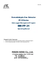 Riken Keiki FP-31 Operating Manual preview