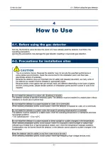 Предварительный просмотр 11 страницы Riken Keiki GD-10X Series Operating Manual