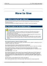 Preview for 12 page of Riken Keiki GD-1DOX-AS Operating Manual