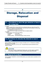 Preview for 31 page of Riken Keiki GD-1DOXi Operating Manual