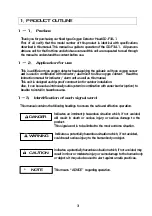 Preview for 5 page of Riken Keiki GD-F3A-1 Operation And Maintenance Manual