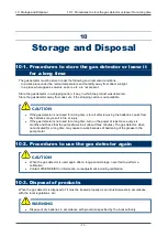 Preview for 73 page of Riken Keiki NP-1000 Operating Manual