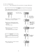 Предварительный просмотр 23 страницы Riken Keiki OX-592 Operating Instructions Manual