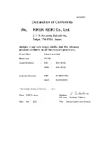 Предварительный просмотр 36 страницы Riken Keiki OX-592 Operating Instructions Manual