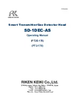 Riken Keiki PT2-178 Operating Manual предпросмотр