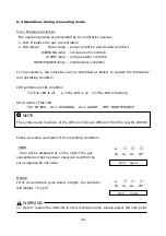 Предварительный просмотр 25 страницы Riken Keiki RI-2000W Operating Manual