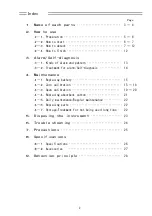 Предварительный просмотр 3 страницы Riken Keiki RI-85 Operating Manual