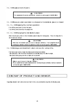 Предварительный просмотр 30 страницы Riken Keiki RM-592 Operating Instructions Manual