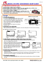 Riken Keiki RX-8700 Quick Start Manual preview