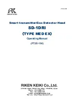Riken Keiki SD-1DRI Operating Manual preview