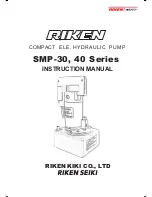 Preview for 1 page of RIKEN SEIKI SMP-30 Series Instruction Manual