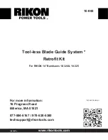 Preview for 12 page of Rikon Power Tools 10-324 Installation & User Manual