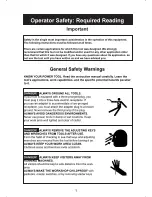 Preview for 2 page of Rikon Power Tools 10-336 Owner'S Manual