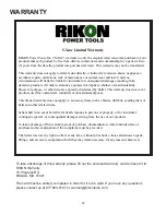 Preview for 23 page of Rikon Power Tools 10-345 Owner'S Manual