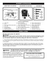 Предварительный просмотр 8 страницы Rikon Power Tools 20-108H Operator'S Manual