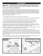 Preview for 14 page of Rikon Power Tools 25-135H Operator'S Manual