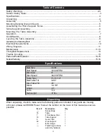 Preview for 4 page of Rikon Power Tools 50-112 User Manual