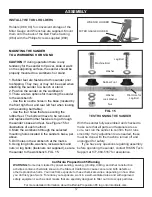 Preview for 12 page of Rikon Power Tools 50-144 Operator'S Manual