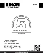 Preview for 16 page of Rikon Power Tools 60-105 Operator'S Manual